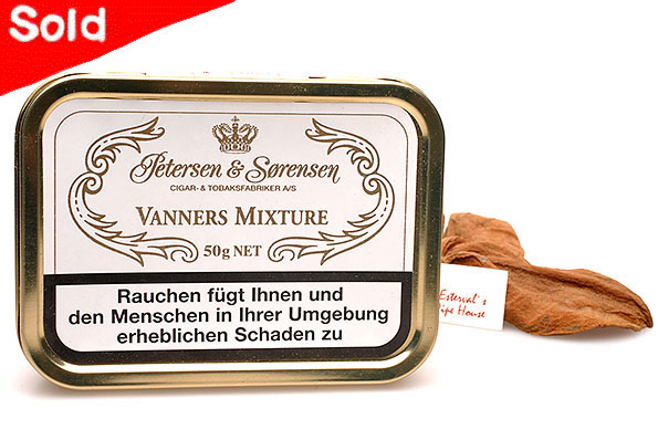 Petersen & Srensen Vanners Mixture Pipe tobacco 50g Tin